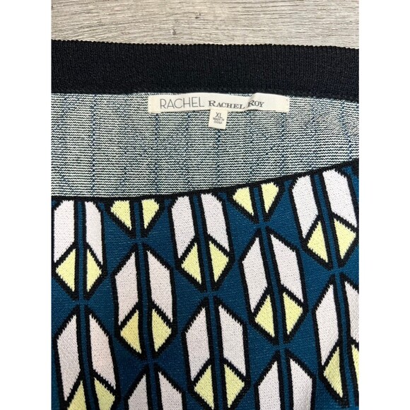 RACHEL Rachel Roy Heavy Knit Mod Geometric Skirt - XL - Picture 4 of 4